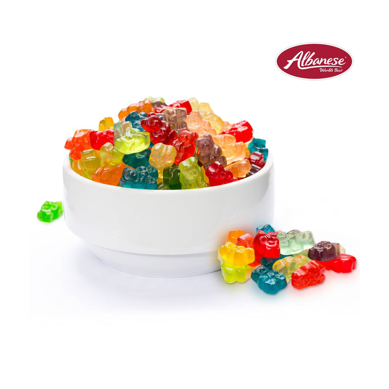 Albanese World's Best 12 Flavor Gummi Bears, 3.5 oz