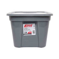 5 Gallon Cool Gray Storage Tote