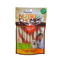NutriChomps 6" Chicken Wrapped Mini Twist, 10 count