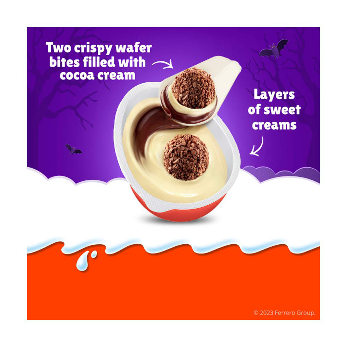 Kinder Joy Halloween Glow in the Dark Toy! 0.7 oz, Assorted