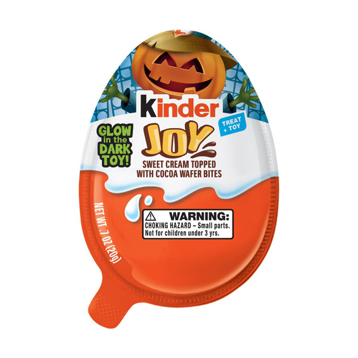 Kinder Joy Halloween Glow in the Dark Toy! 0.7 oz, Assorted