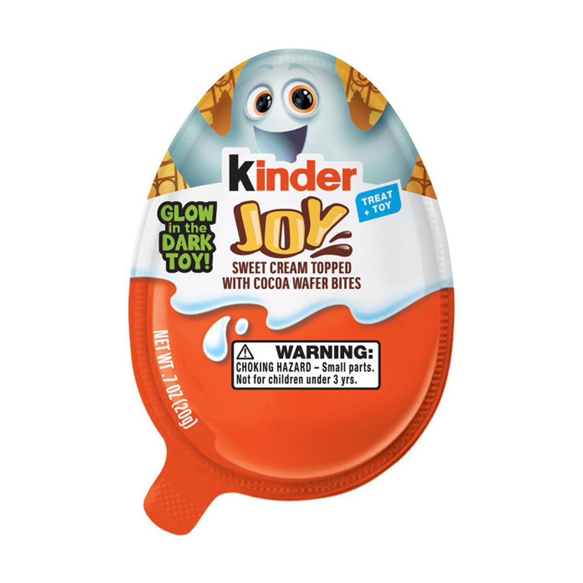Kinder Joy Halloween Glow in the Dark Toy! 0.7 oz, Assorted