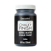 DecoArt Chalky Finish Paint 8 oz., Carbon