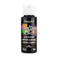 Crafter's Matte Acrylic Paint, 2 oz., Black
