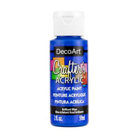 Crafter's Matte Acrylic Paint, 2 oz., Brilliant Blue