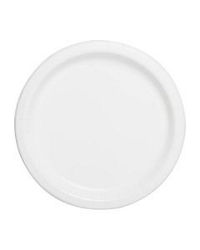 321 Party! White Party Plates, 7 in, 70