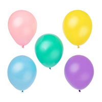 321 Party! Pastel Latex Balloons, Assorted, 12 in, 72 ct