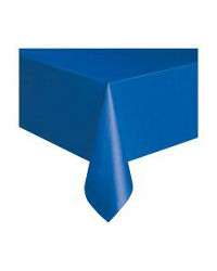 321 Party! Plastic Royal Blue Tablecloths, 108x54 in, 3 ct