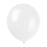 321 Party! 9 in Latex White Balloons, 20