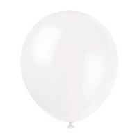 White Latex Balloons