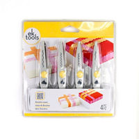 EK Tools Decorative Scissors, 4 Pack
