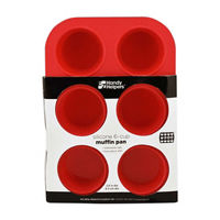 EZ Handy Helper 6-cup Silicone Muffin Pan