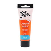 Mont Marte Studio Acrylic Paint, 75ml, Orange