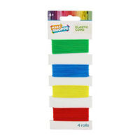 Make Shoppe Elastic Cording, 6 Yards, 4 Count