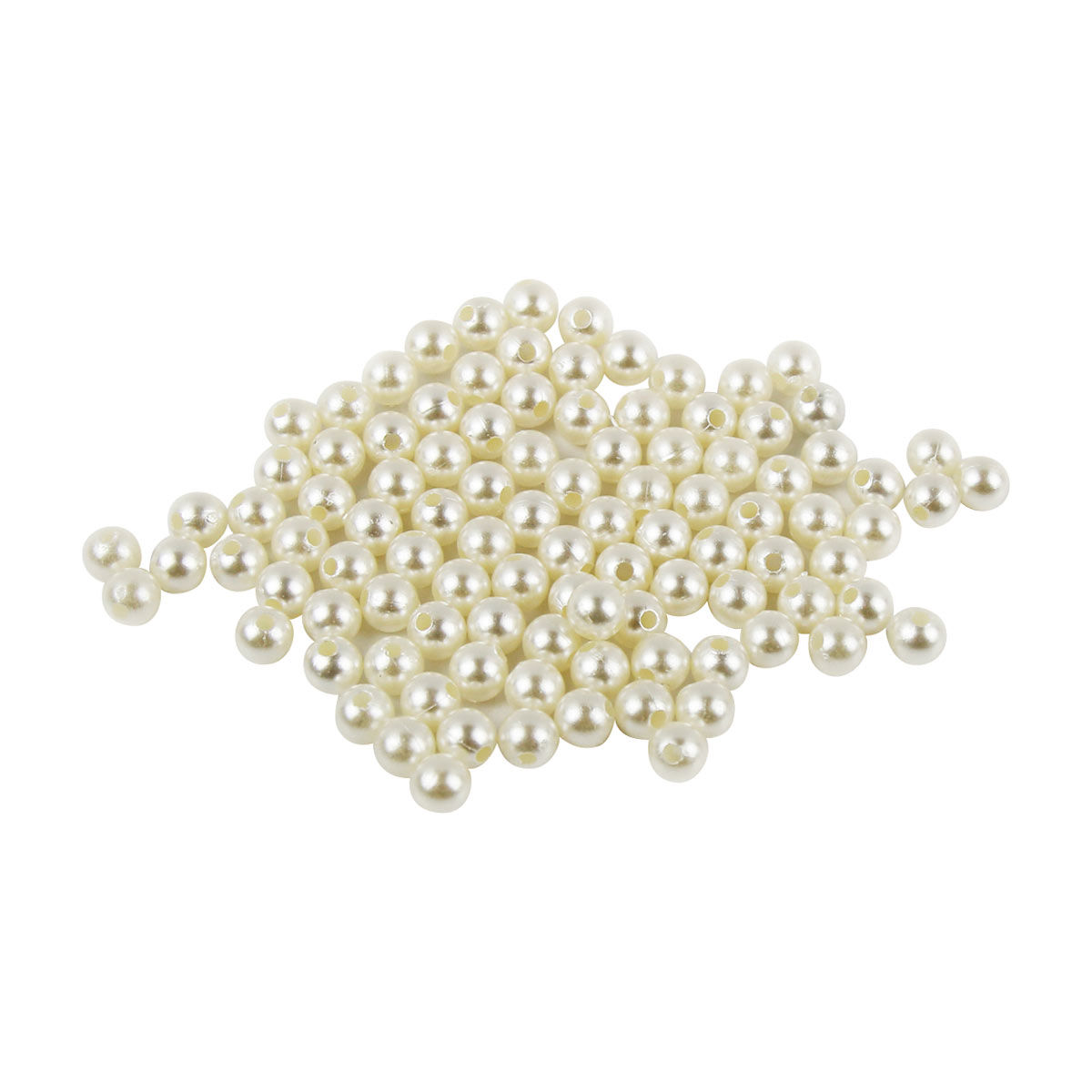 Make Shoppe Kids Craft White Plastic Pearls, 0.78oz