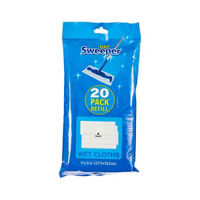 Wet-Dry Sweeper Wet Cloths Refills, Pack of 20