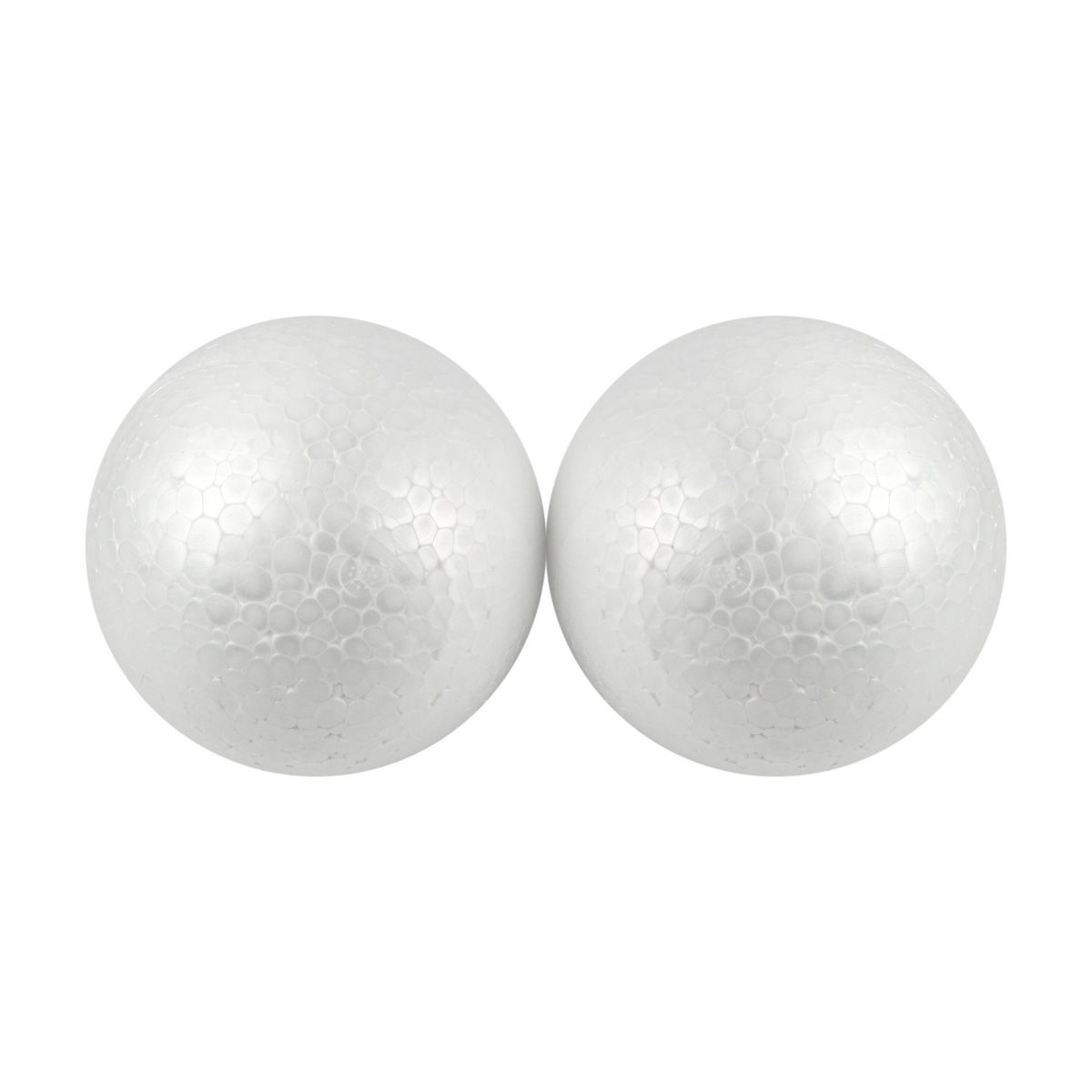 Make Shoppe Poly Foam Ball, 3.9 Inch, 2 Count