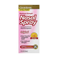 GoodSense Maximum Strength Nasal Spray, Original, 1 fl. oz.
