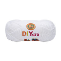 Lion Brand Yarn- DIYarn White 205-100