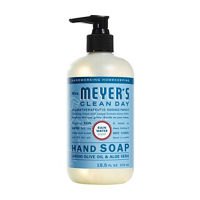 Mrs. Meyer's Clean Day Liquid Hand Soap, Rain Water Scent, 12.5 Ounce Bottle