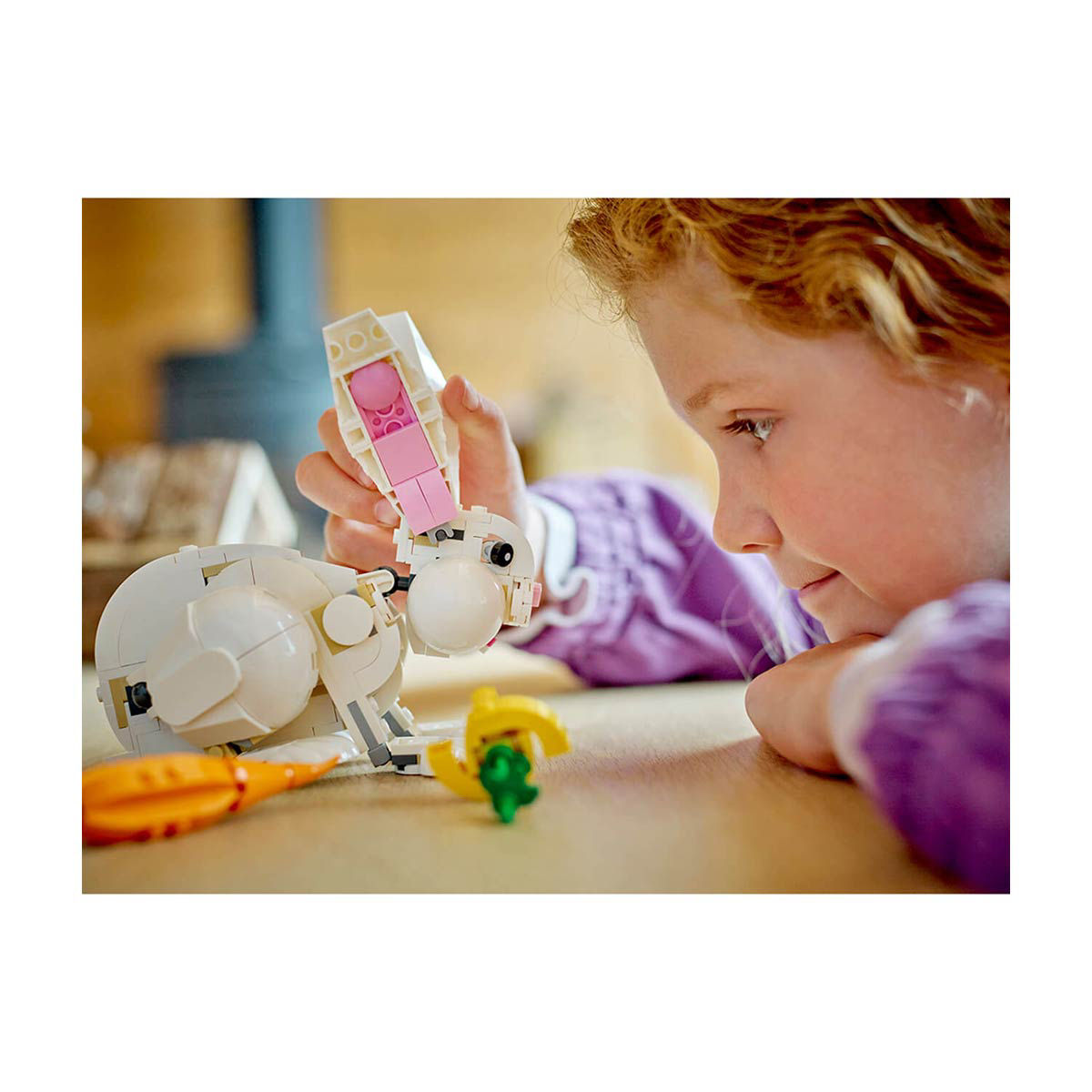 LEGO Creator 3 in 1 White Rabbit Building Toy Set, 31133, 258 pcs