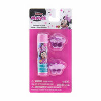 Minnie Flavored Lip Balm with Hair Clips