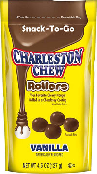 Charleston Chew Rollers Vanilla Flavored Chewy Candy, 4.5