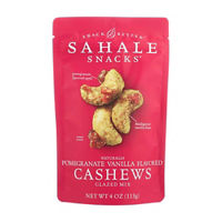 Sahale Snacks Pomegranate Vanilla Flavored Cashews Glazed Nut