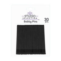 Studio Selection Bobby Pins Black, 30 ct