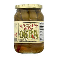 Wickles Wicked Okra Pickles, 16 fl oz
