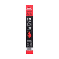 Chef's Cut Original Smokehouse Smoked Pork and Beef Jerky Snack Stick, 1 oz.