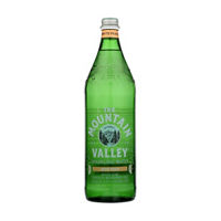The Mountain Valley Spring White Peach Sparkling Water, 33.8 fl. oz.