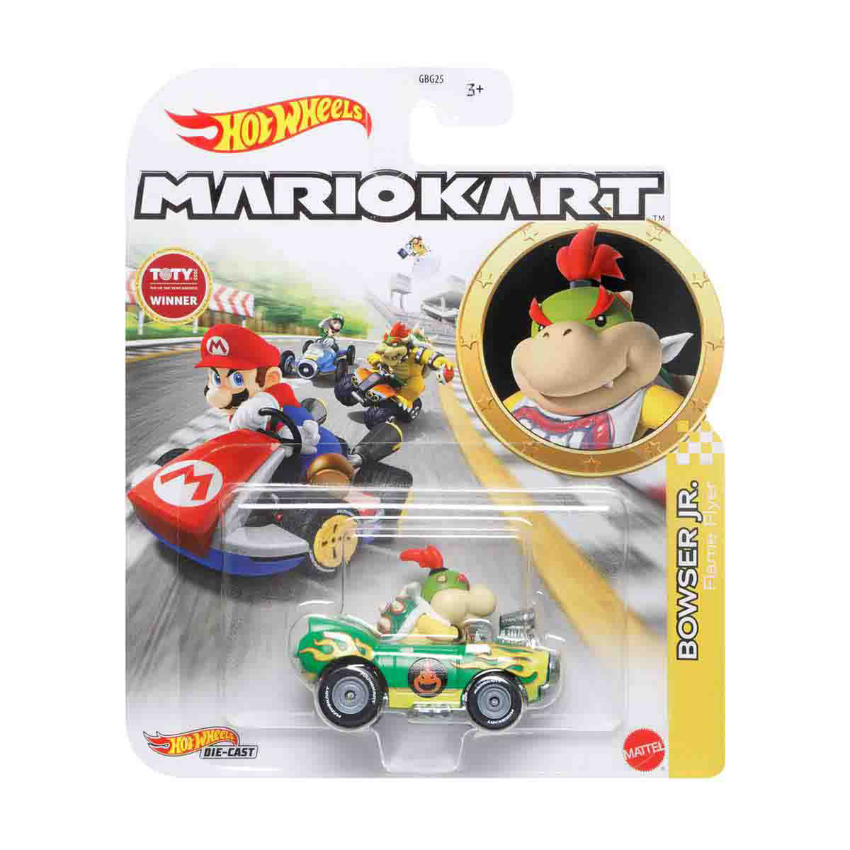 Hot Wheels Mario Kart - Mario P-Wing, Auto Da Collezione In Scala 1:64, Giocattolo Per Bambini, Confezione 2,9x16,7x13,7 Cm