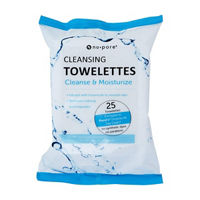 Nu-Pore Make-up Remover Towelettes, 25 Count
