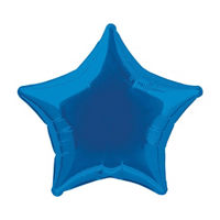 20" Foil Star Balloon, Royal Blue
