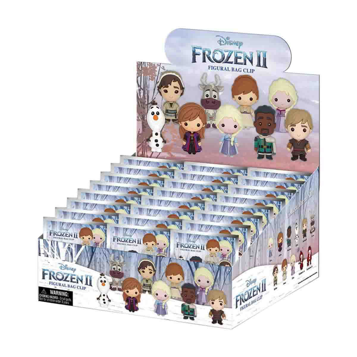 Disney Frozen 2 3D Foam Figural Bag Clip Blind Bag