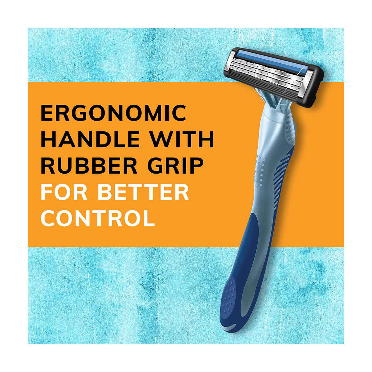 BIC Flex 3 Titanium Men's Disposable Razors, 3 ct