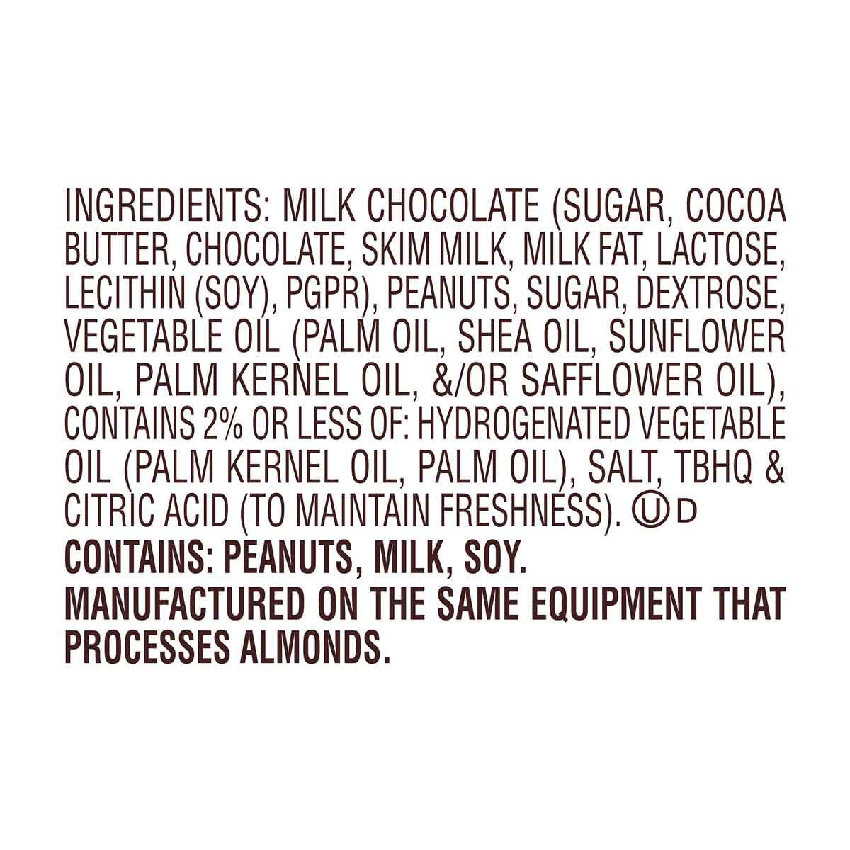 REESE'S Milk Chocolate Peanut Butter Bunny, 5 oz