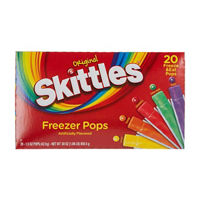 Skittles Freezer Pops in Assorted Flavors, 20 ct