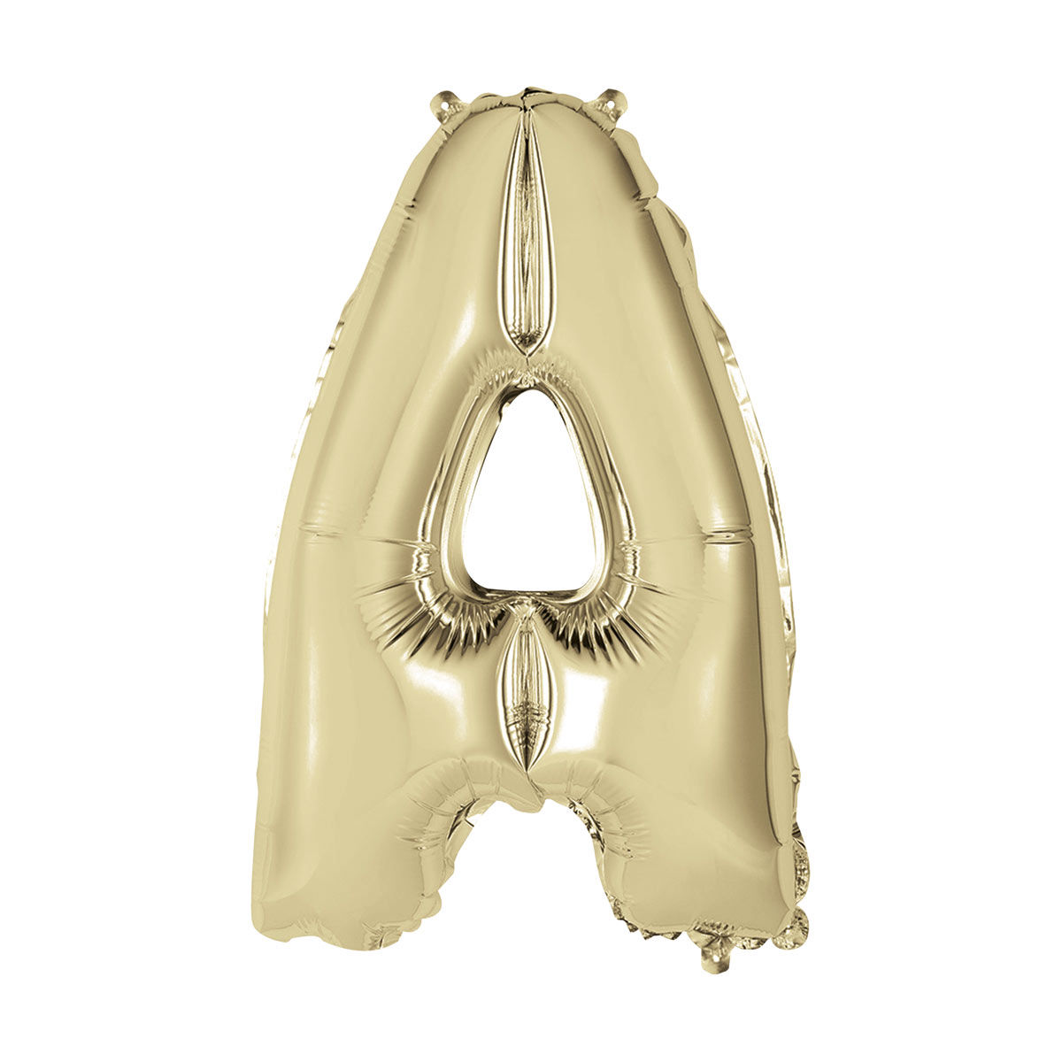 Golden Foil Letter 'A' Balloon, 14 Inches