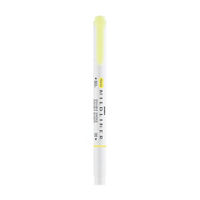 Zebra Pen Mildliner Yellow Dual-Tip Creative Highlighter