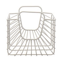 Gray Metallic Basket, Small