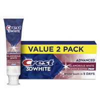 Crest Toothpaste 3DWhite Advanced Teeth Whitening, Glamorous