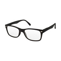 Blue Light Blocking Matte Black Framed Glasses