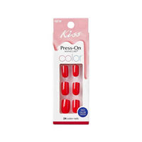
KISS Color Press-On Manicure Color Nails, Lean On Me, 24 pc