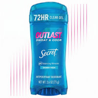 Secret Outlast Clear Gel Antiperspirant Deodorant, Shower Fresh