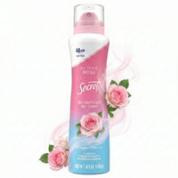 Secret Dry Spray Antiperspirant and Deodorant for Women, Wild Rose and Argan Oil, 4.1oz