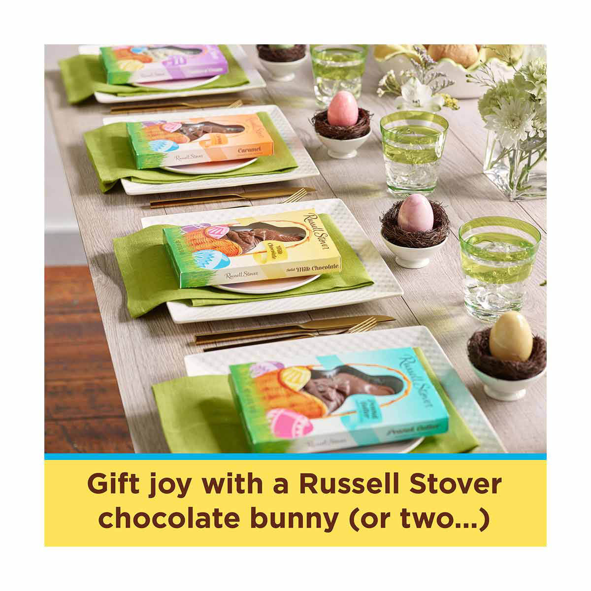 Russell Stover Easter Solid Cookies & Crème Easter Bunny, 1.5 oz