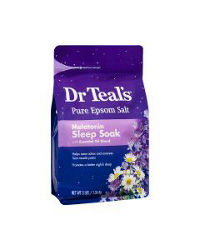 Dr Teal's Pure Epsom Salt Melatonin Sleep Soak, 3 lb