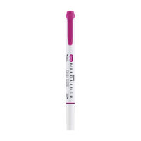 Zebra Pen Mildliner Fuchsia Dual-Tip Creative Highlighter